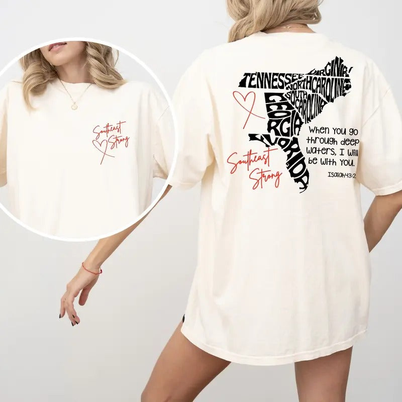 SouthEast Strong Unisex Tshirt Casual Hoodie, Sweatshirt | InkThreadWorks.com