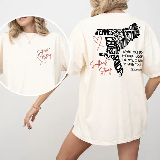 SouthEast Strong Unisex Tshirt Casual Hoodie, Sweatshirt | InkThreadWorks.com