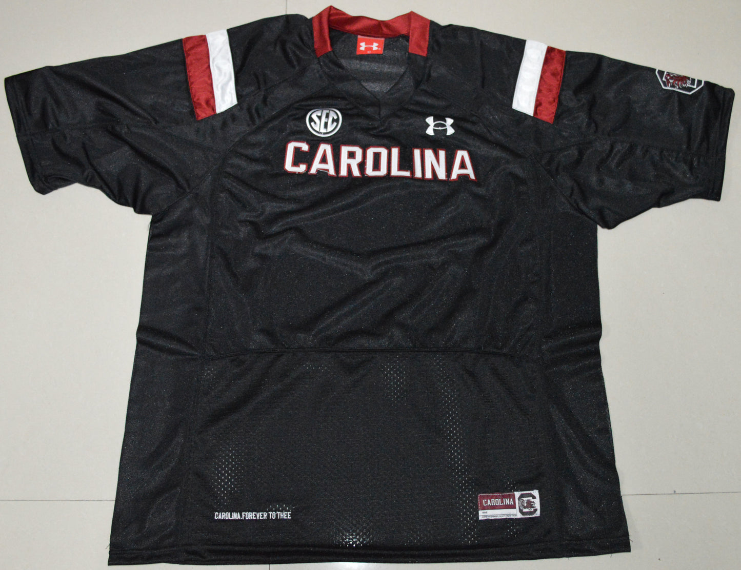 South Carolina Blank Black Front