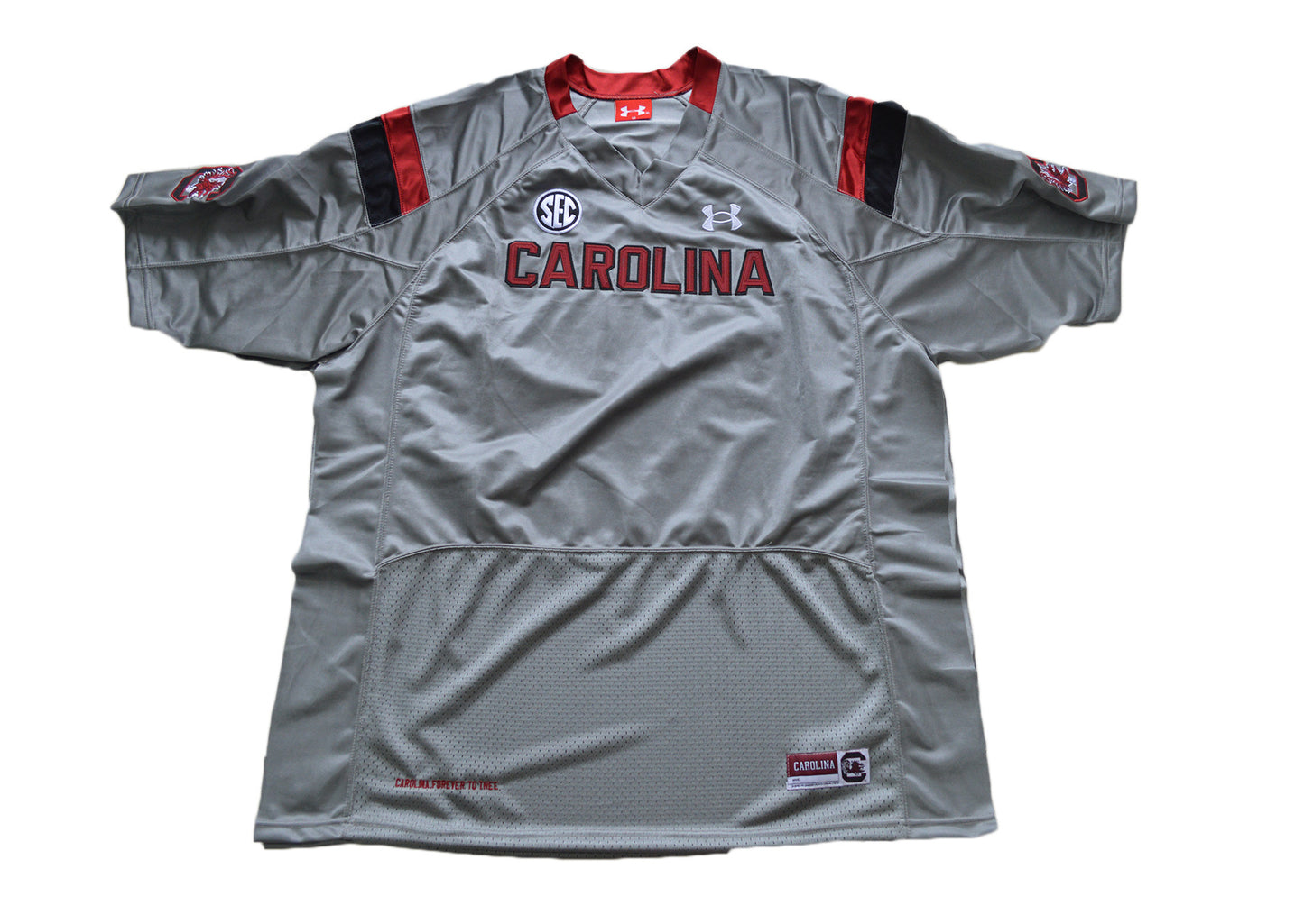 South Carolina Blank Gray Front