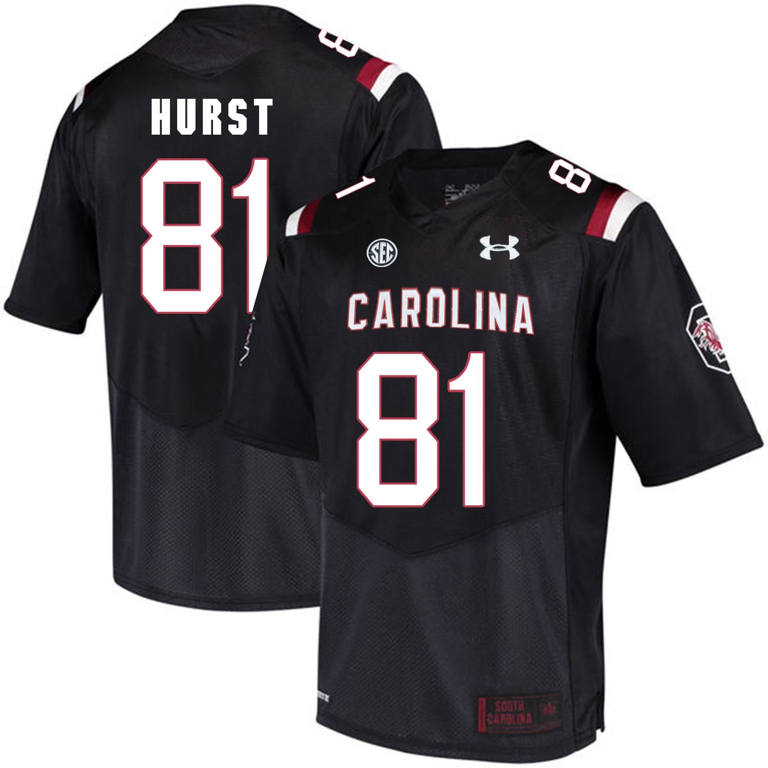 South Carolina Hayden Hurst 81 - Black