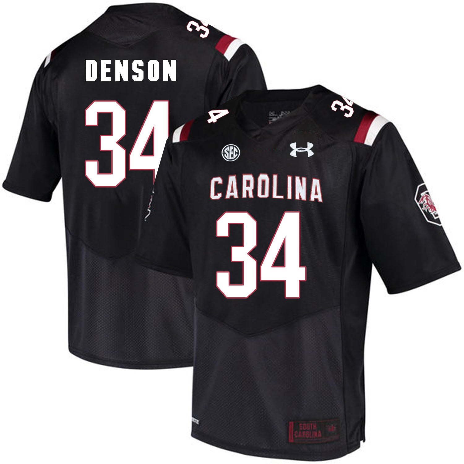 South Carolina Mon Denson 34 - Black