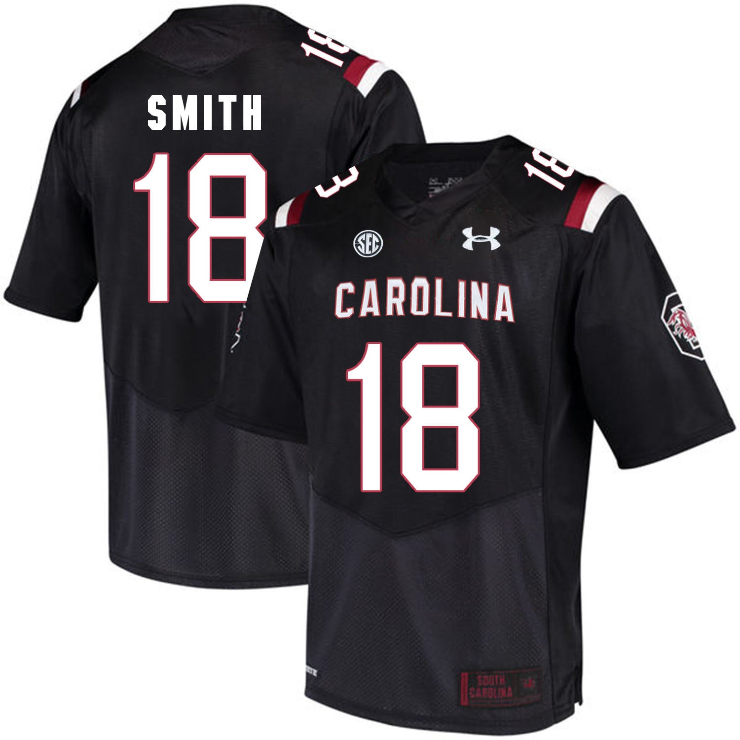 South Carolina OrTre Smith 18 - Black