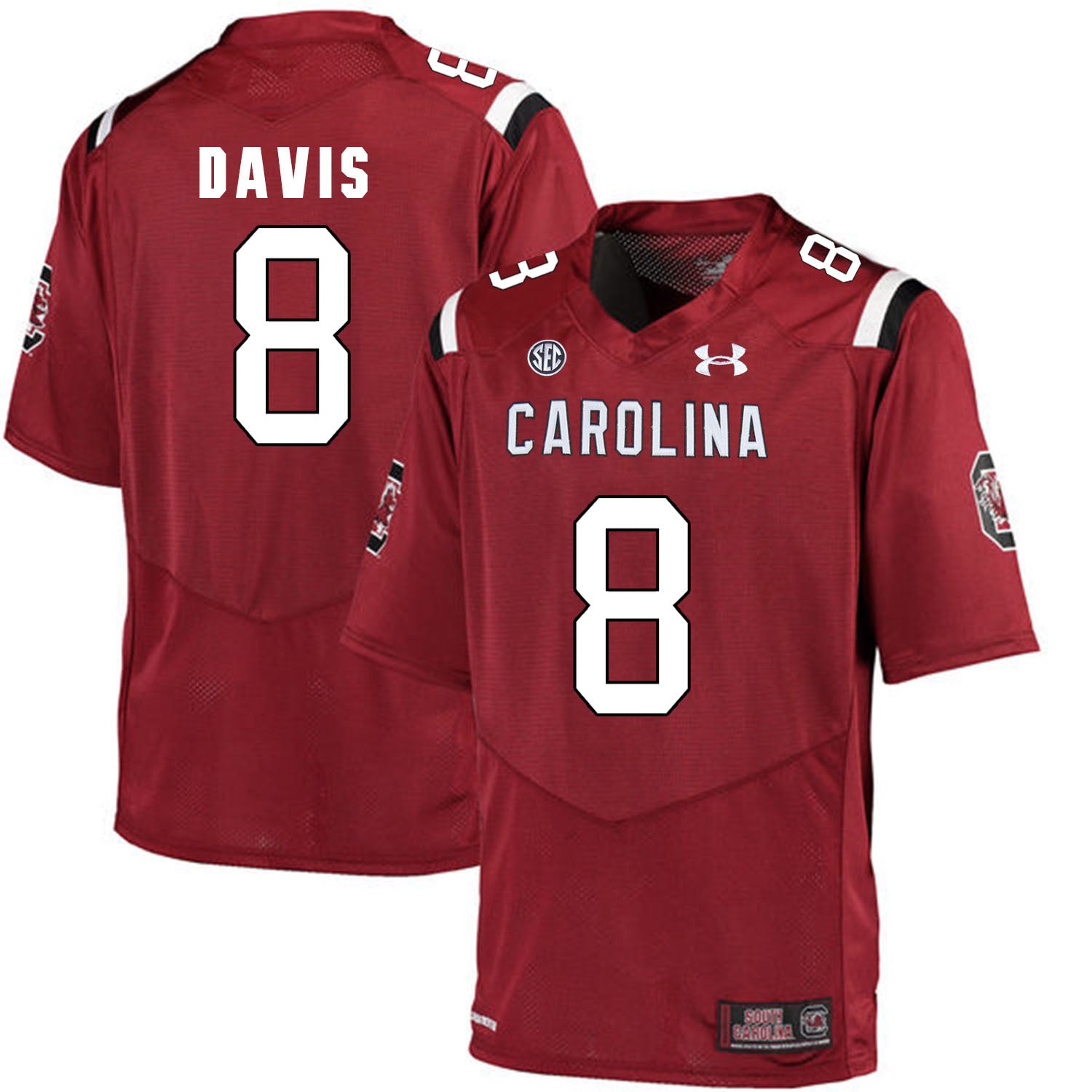 South Carolina Randrecous Davis 8 - Red