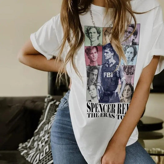Spencer Reid Ver2 Shirt - Criminal Minds Fan Tee Hoodie, Sweatshirt | InkThreadWorks.com