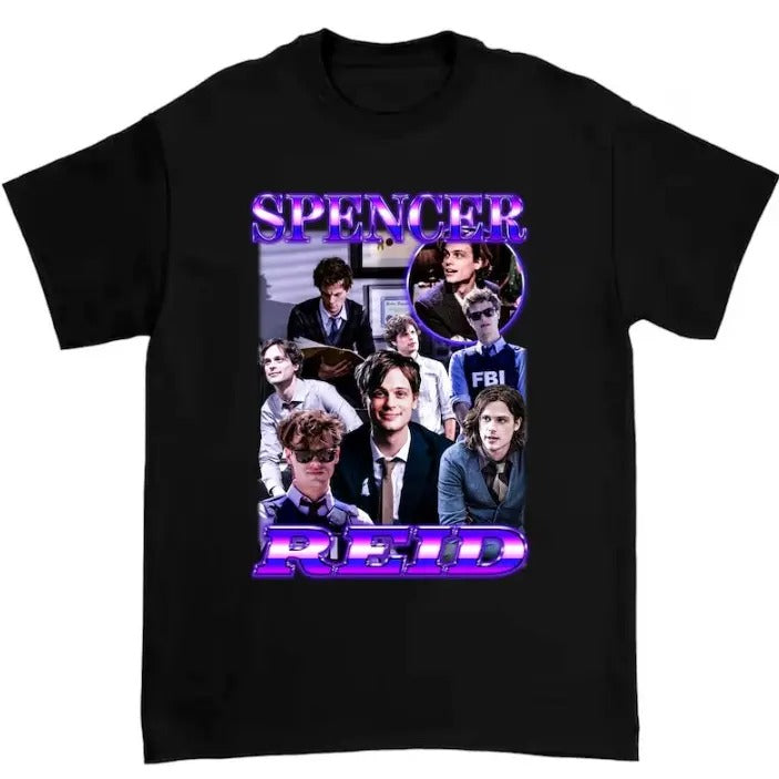 Spencer Reid unisex t-shirt, sweatshirt, Criminal Minds shirt Menswear Top Hoodie | InkThreadWorks.com