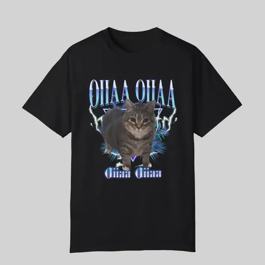 Spining Cat Meme Shirt, Oiiaa Oiiaa Cat Brainrot Shirt, Uiia Uiia Cat shirt Hoodie, Sweatshirt | InkThreadWorks.com