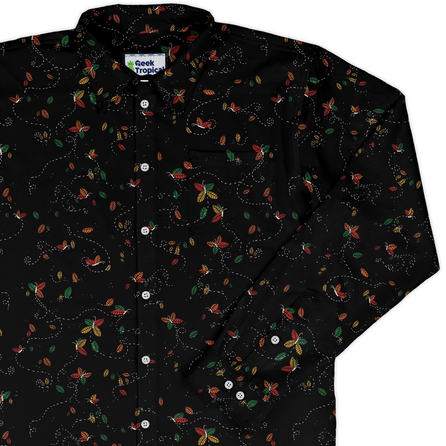 Spirit of the Season Long Sleeve Button Up Shirt