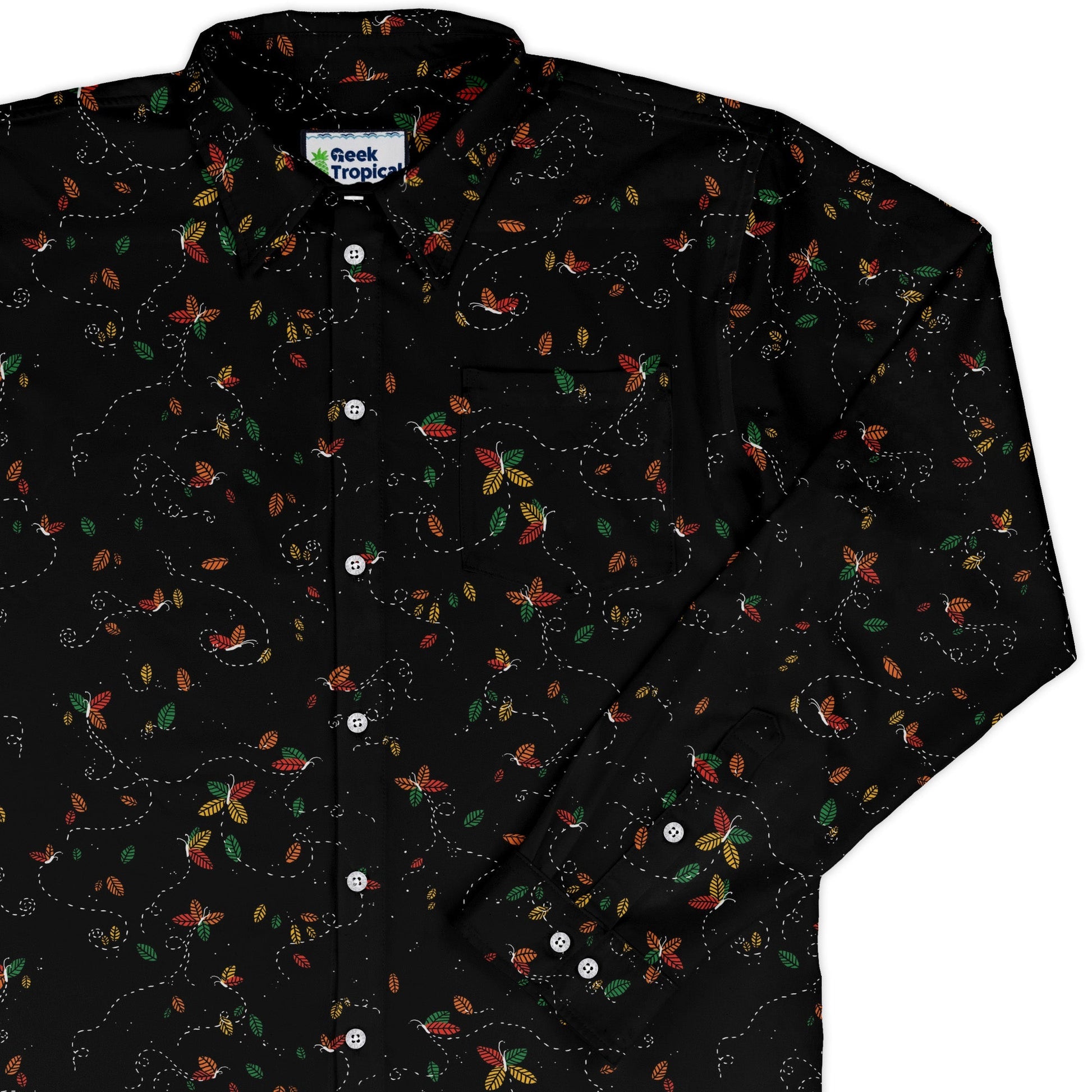 Spirit of the Season Long Sleeve Button Up Shirt