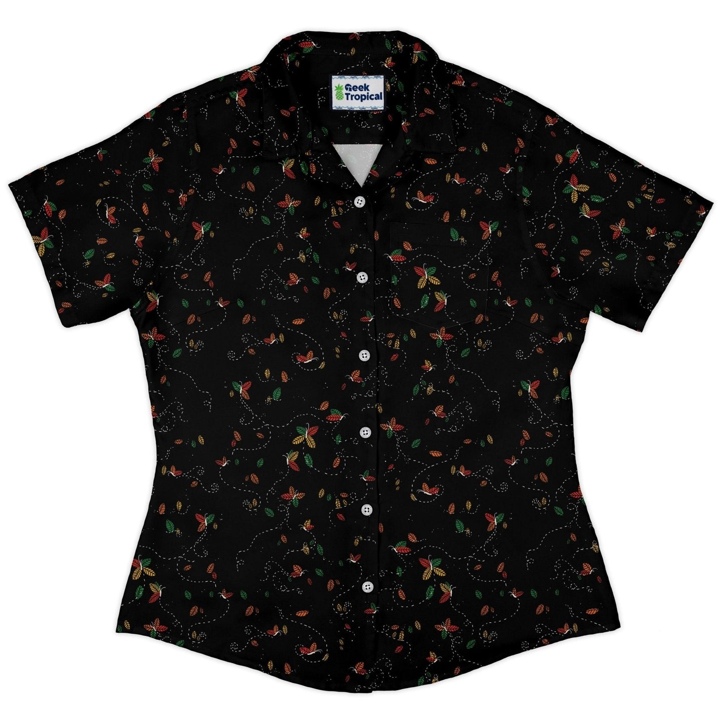 Spirit of the Season Curvy Button Up Shirt
