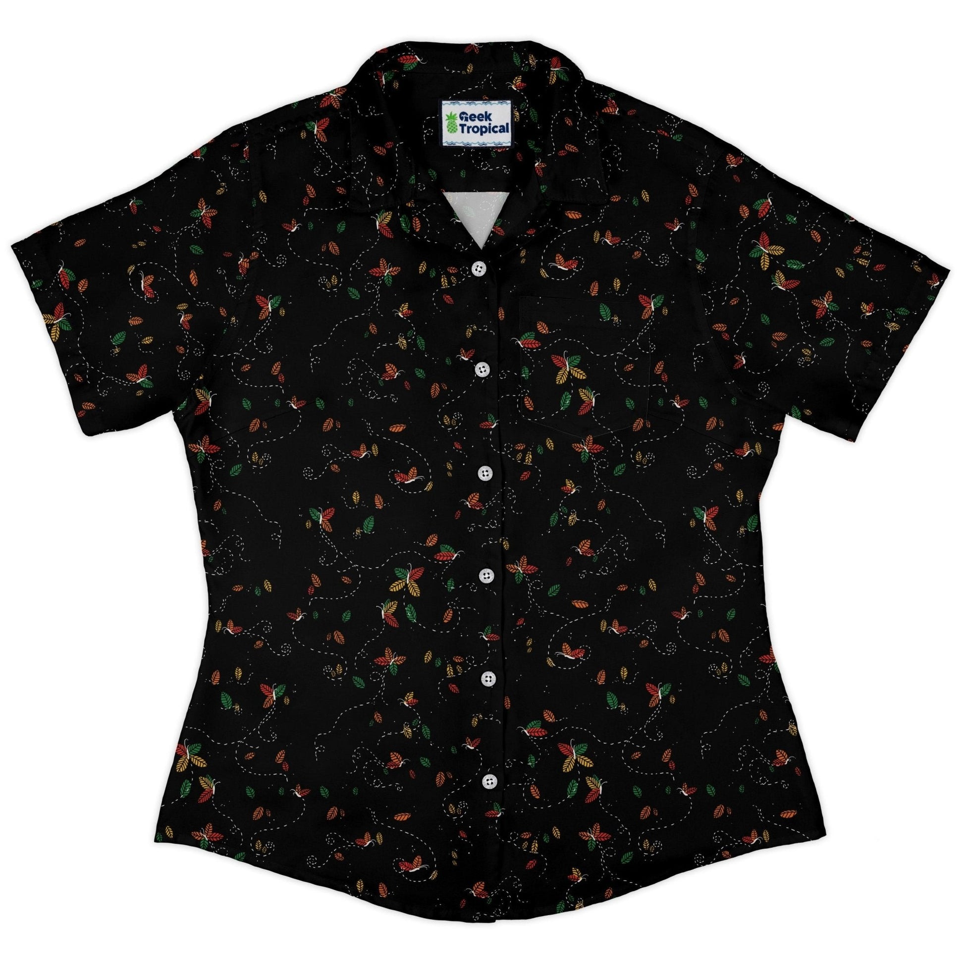 Spirit of the Season Curvy Button Up Shirt