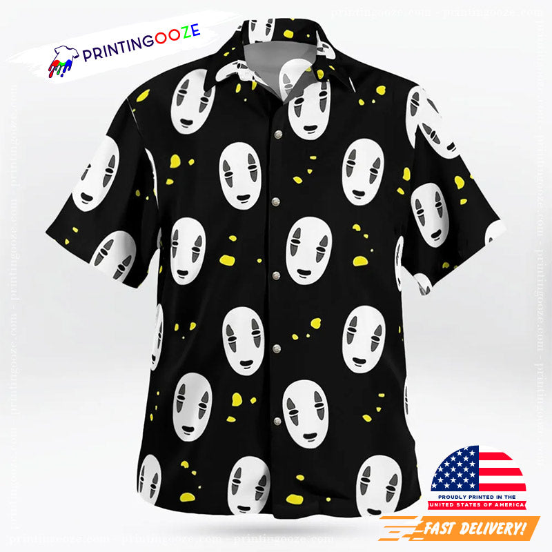 Spirited Away No Face Hawaiian Shirt