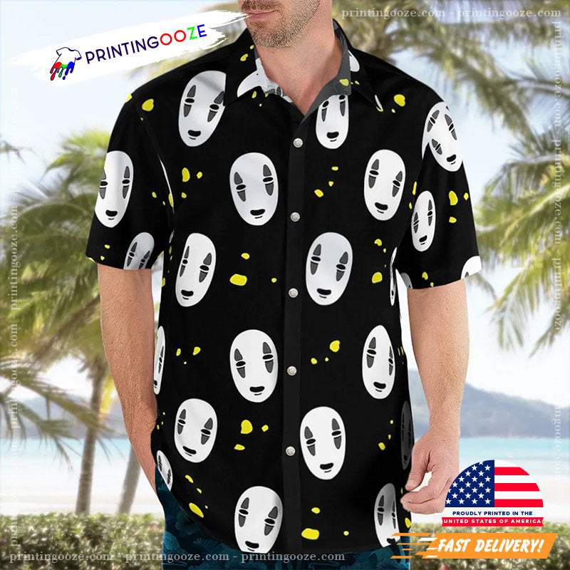 Spirited Away No Face Hawaiian Shirt