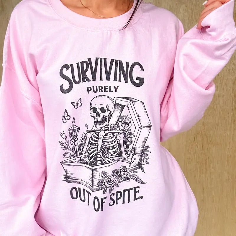 Spite Graphic Pullover