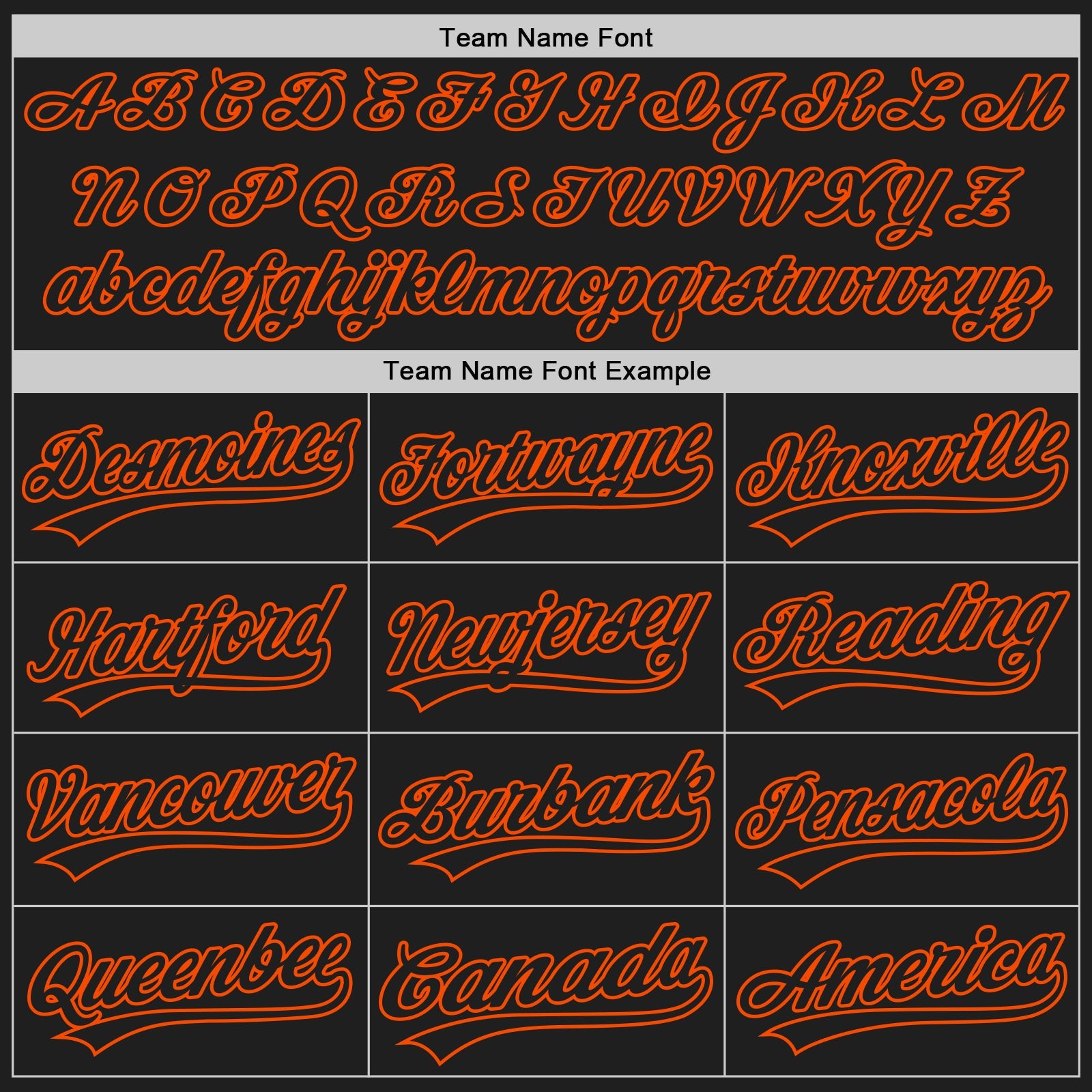 Custom Black Black White-Orange Authentic Split Fashion Baseball Jersey
