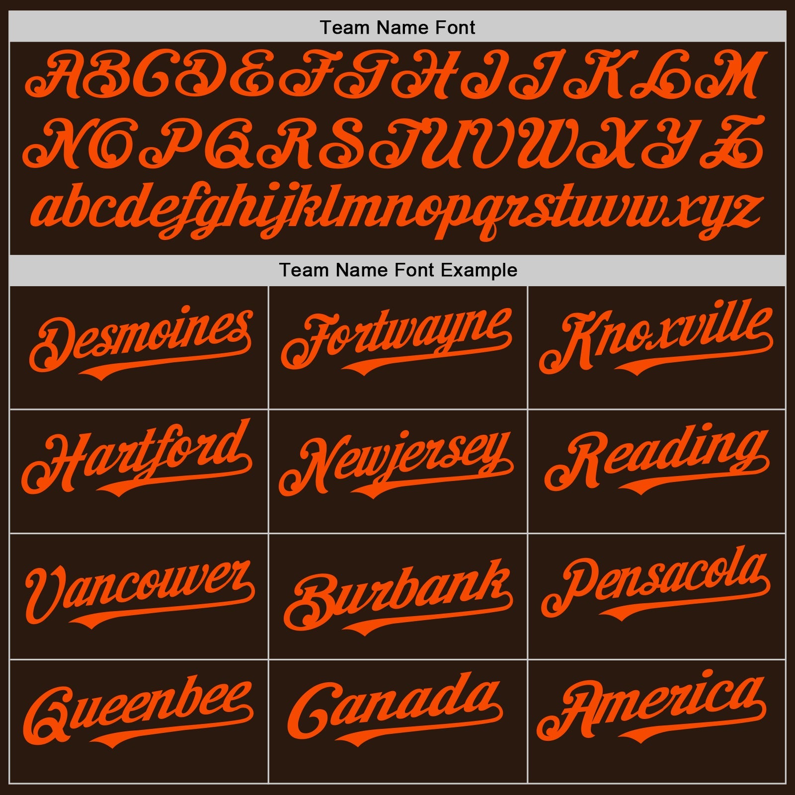 Custom Brown White-Orange Pinstripe Authentic Split Fashion Baseball Jersey