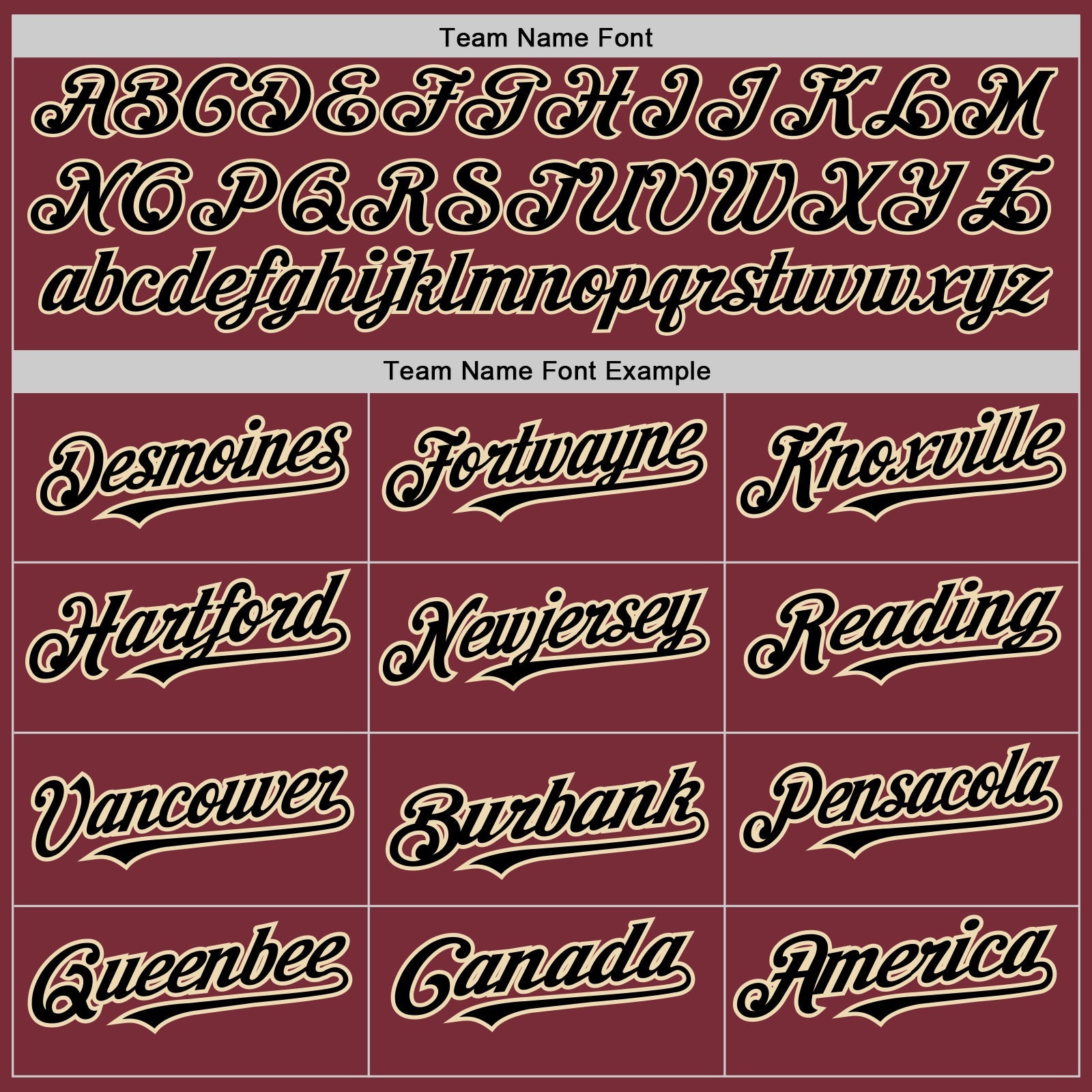 Custom Burgundy Cream-Black Pinstripe Authentic Split Fashion Baseball Jersey