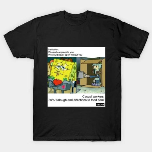 Spongebob Meme Wanted T-Shirt, Cartoon Funny, Gift For Men & Women
