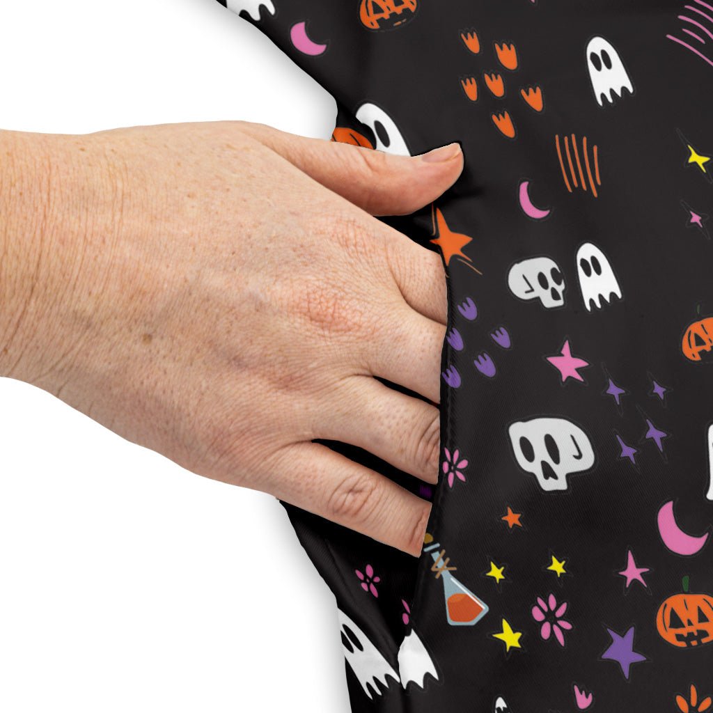 Spooky Doodles Sleeveless Dress