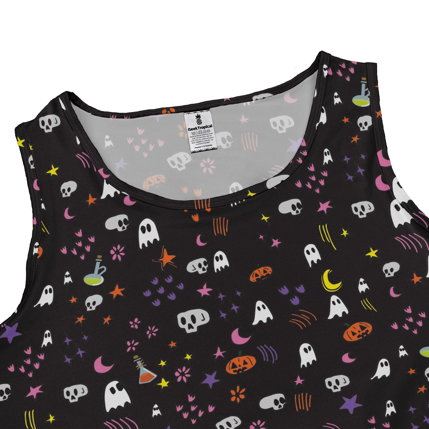 Spooky Doodles Sleeveless Dress