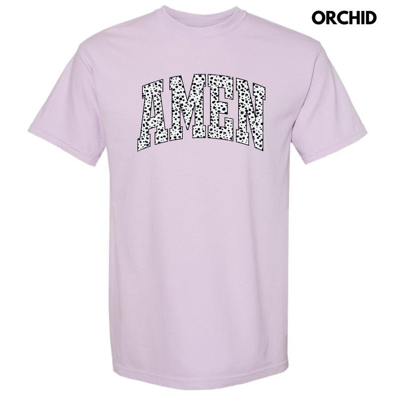 Spotted Amen Comfort Colors T-Shirt 'NLB' Hoodie, Sweatshirt | InkThreadWorks.com