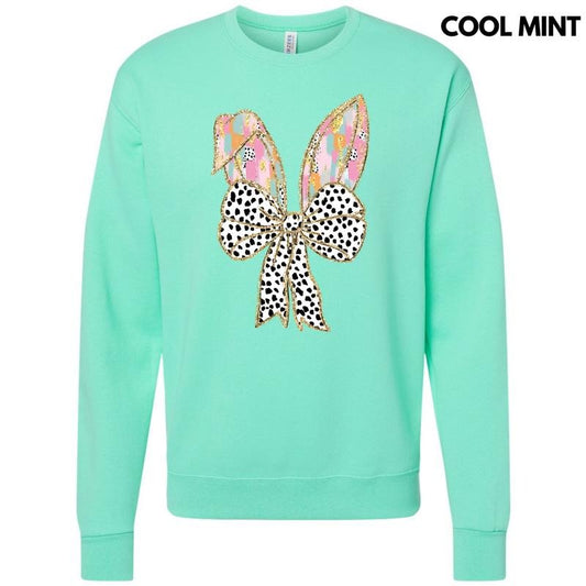 Spotted Brushstroke Bunny Ears Sweatshirt 'NLB' T-Shirts, Hoodie | InkThreadWorks.com