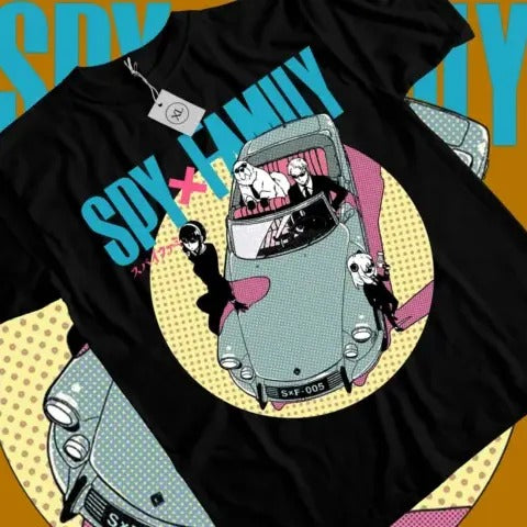Spy x Family T-Shirt Anime,Loid,Yor,Anya,Bond,Forger,Funny Shirt Tshirt All Size