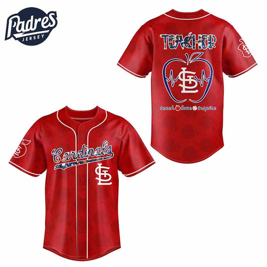 St Louis Cardinals Teacher Night Baseball Jersey 2025 Outfit - Padres Jersey Oasis: Elevate Your Baseball Style Game