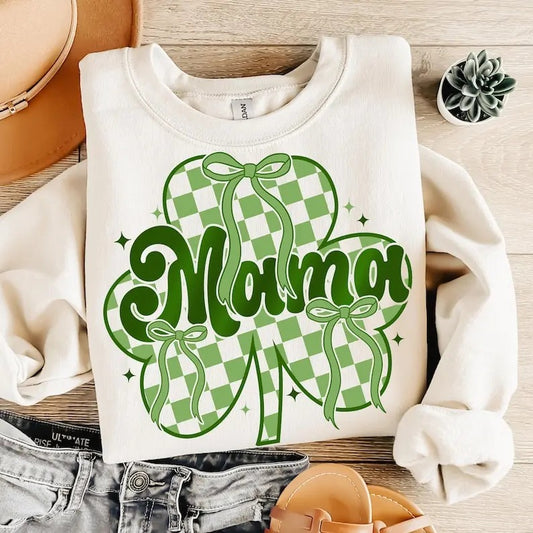 St Patricks Day Mama tshirt-sweatshirt-hoodie, Mama St Patricks tshirt, Patty's Day Mom St Patricks, Retro Mama shirt,...