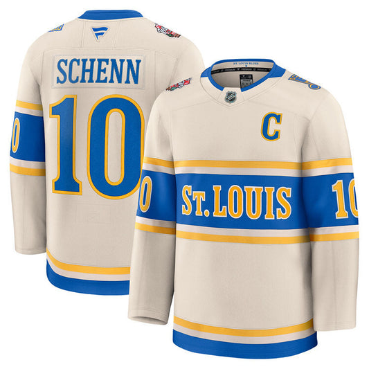 St. Louis Blues #10 Brayden Schenn 2025 Winter Classic