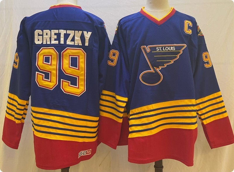 St. Louis Blues #99 Wayne Gretzky Style 3