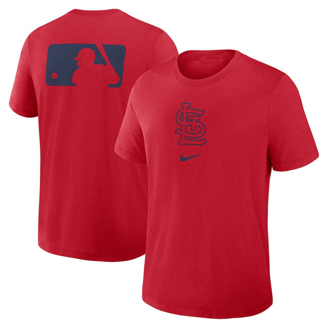St. Louis Cardinals Red Early Work Tri-Blend Dri-FIT T-Shirt