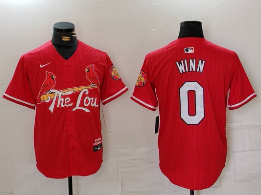 St. Louis Cardinals #0 Masyn Winn Cardinals City Adult Style 2