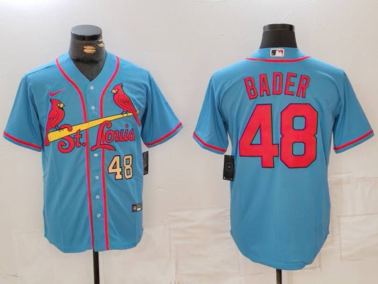 St. Louis Cardinals #48 Harrison Bader Fan Edition Style 1