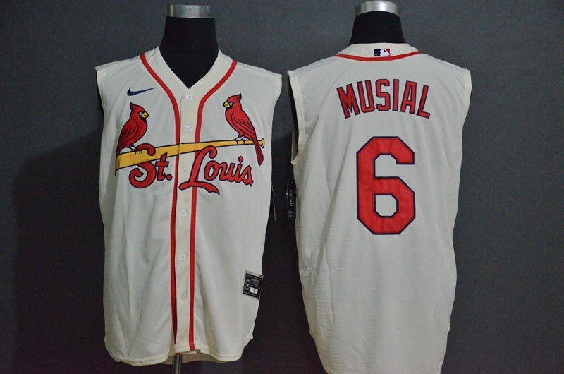 St. Louis Cardinals #6 Stan Musial Style 1