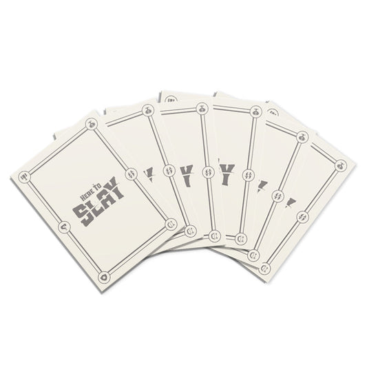Here to Slay: Standard Size Card Sleeves
