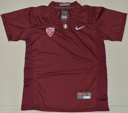 Stanford Youth Blank Burgundy Front
