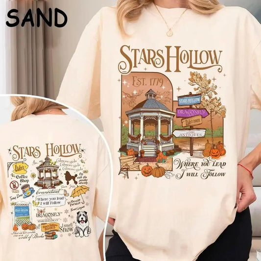 Stars H0llow Autumn Festival TShirt, Gilm0re Girls Shirt, shirt trend 2025