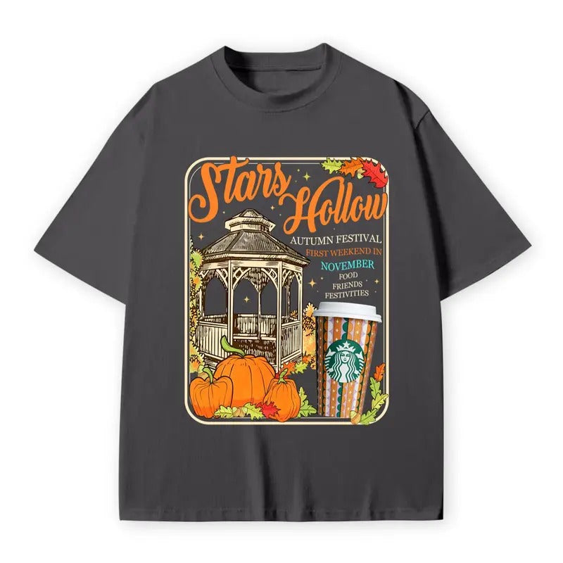 Stars Hollow Connecticut 1779 T-Shirt, Gilmore Girls Sta.rb.uck Halloween T-Shirt, Halloween Gifts, Gift For Fan, Gift...