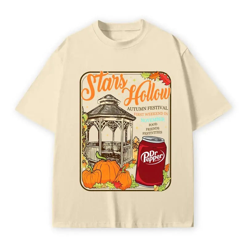 Stars Hollow Connecticut 1779 T-Shirt, Gilmore Girls T-Shirt, Autumn T-Shirt, Stars Hollow Dr Pepper T-Shirt, Unisex...
