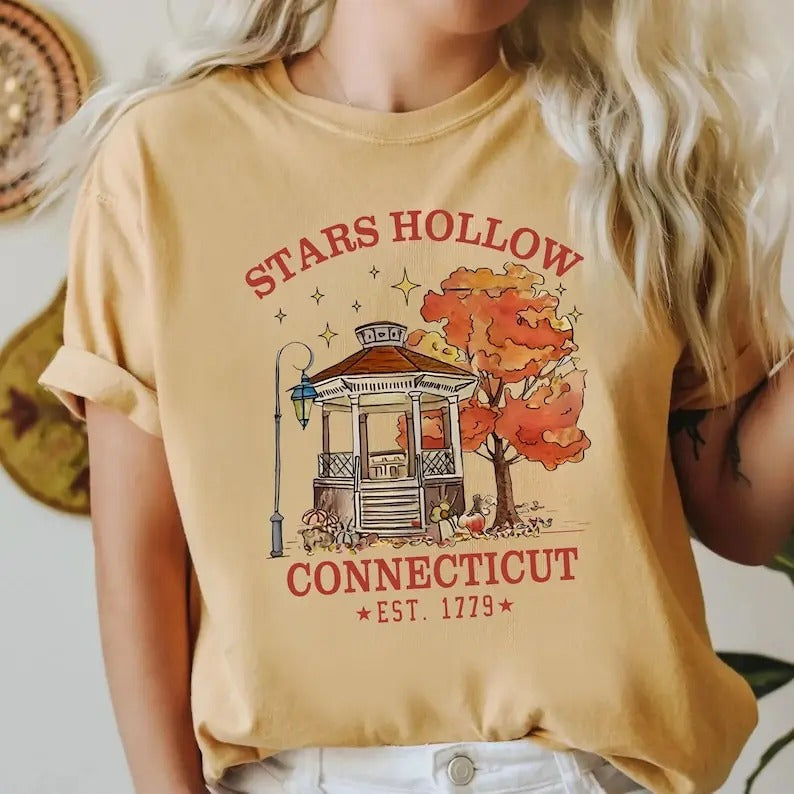 Stars Hollow Shirt, Gilmore girls Shirt, Stars Hollow Connecticut, Gilmore girls merch, Lukes Diner shirt Hoodie, Sweatshirt