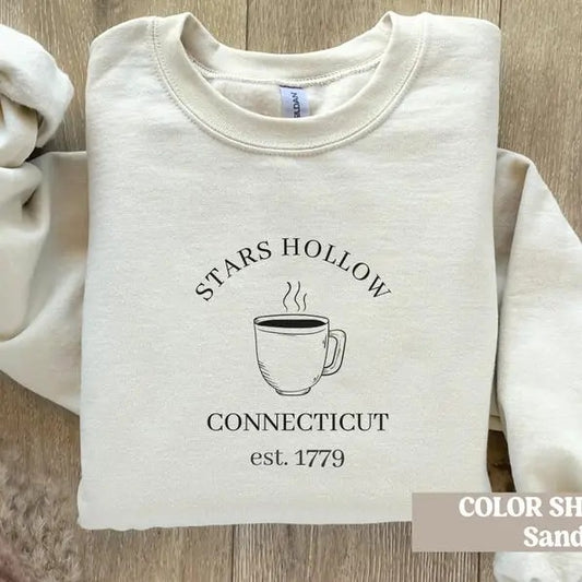 Stars Hollow Sweatshirt, Gilmore Girl gift, Gilmore Girls sweatshirt, Gilmore Girls merch, Lukes Diner sweatshirt,...