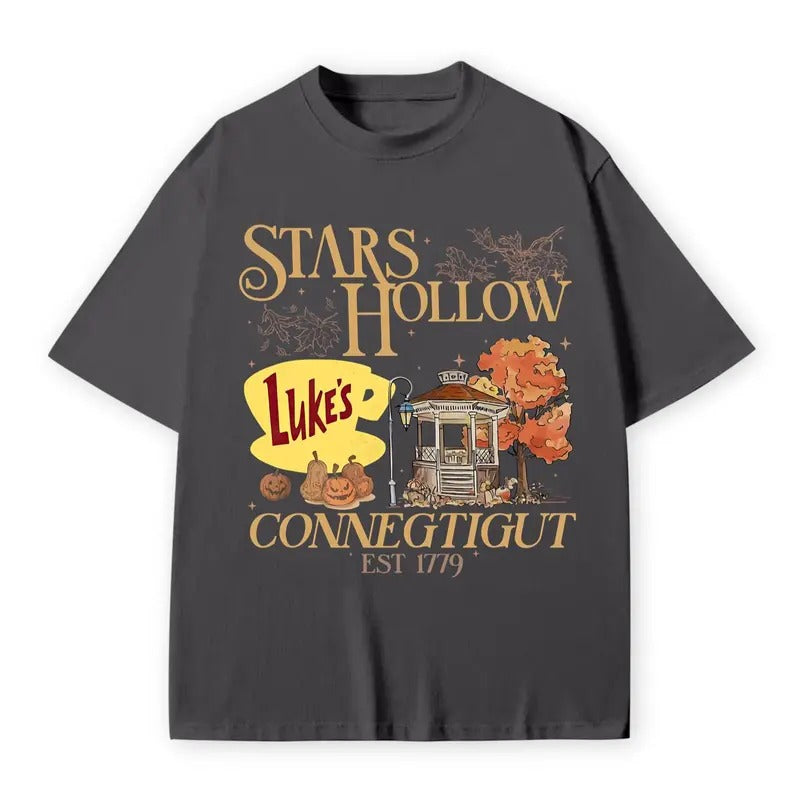 Stars Hollow T-Shirt, Luke_s Diner T-Shirt, Retro Stars Hollow T-Shirt, Gilmore Girl Eras T-Shirt, Dragonfly Inn T-Shirt,...