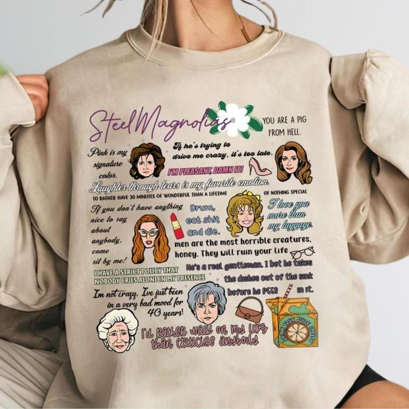 Steel Magnolias Ouiser Boudreaux Shirt, Mothers day 2025 Shirt, Steel Magnolias Quotes Tee, 80s movie shirt, Gift for Mom