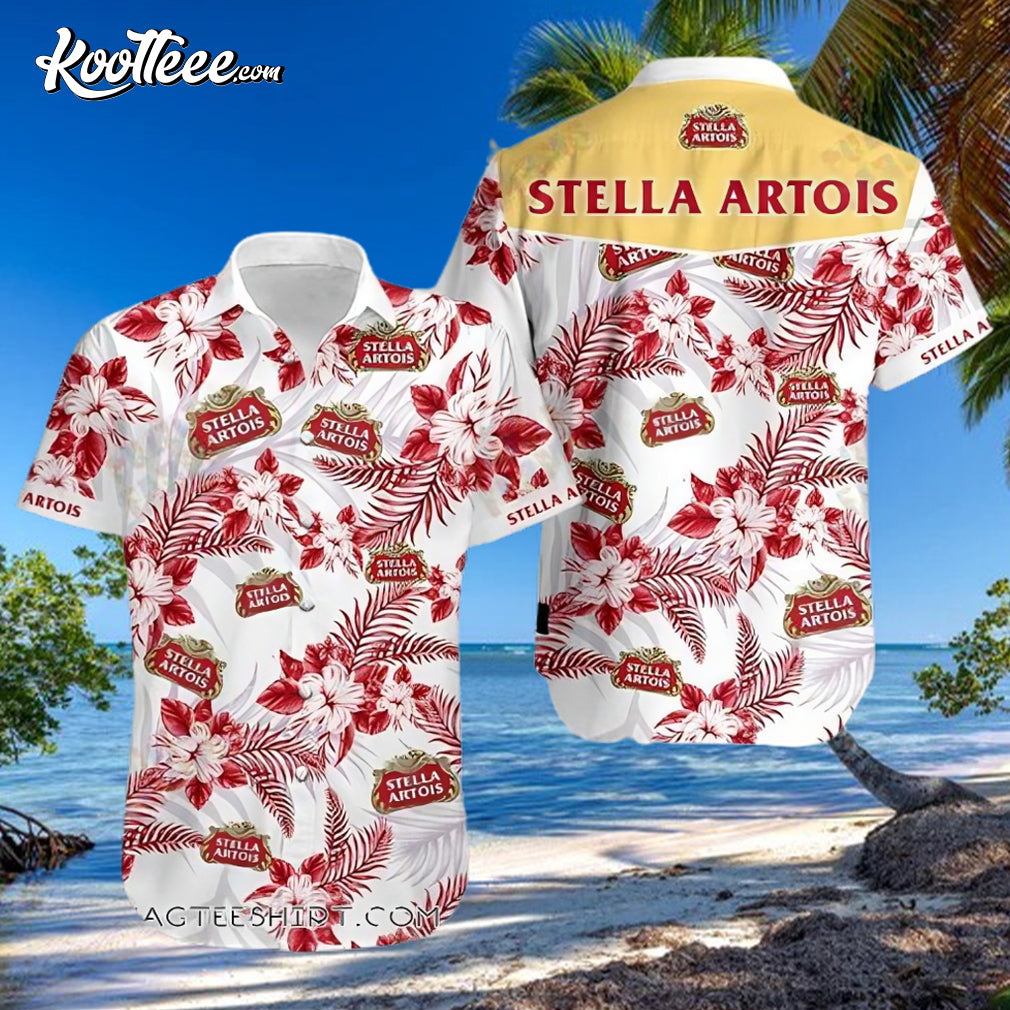 Stella Artois Hawaiian Shirt
