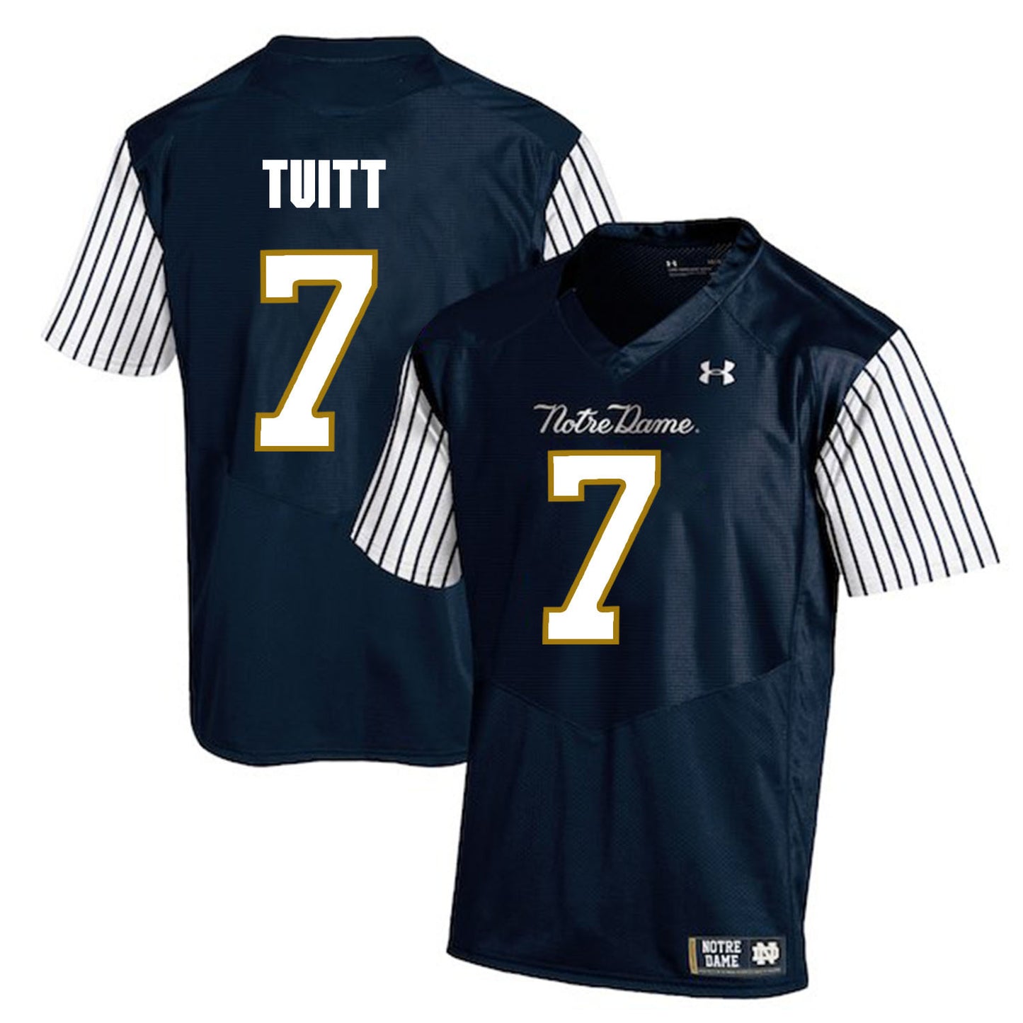 Stephon Tuitt 7 Navy Style 2