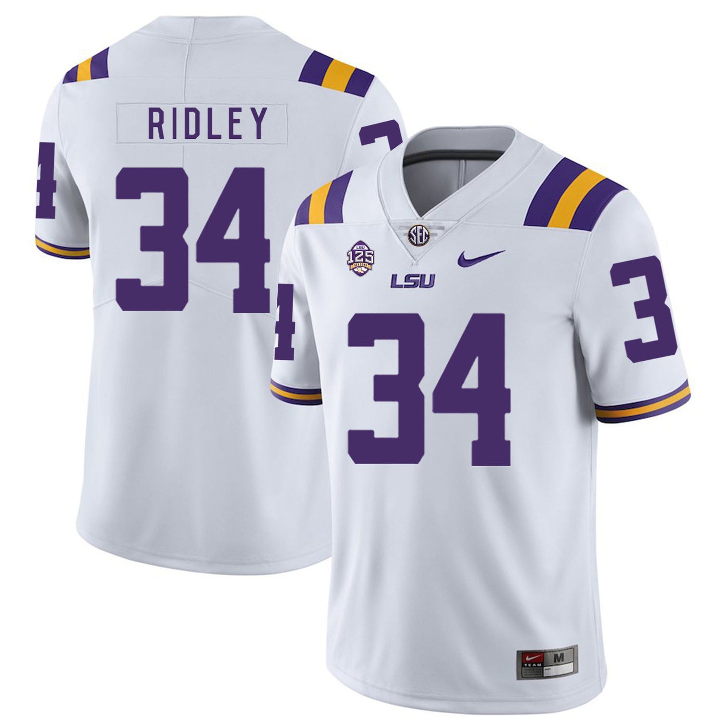 Stevan Ridley 34 White .2jpg