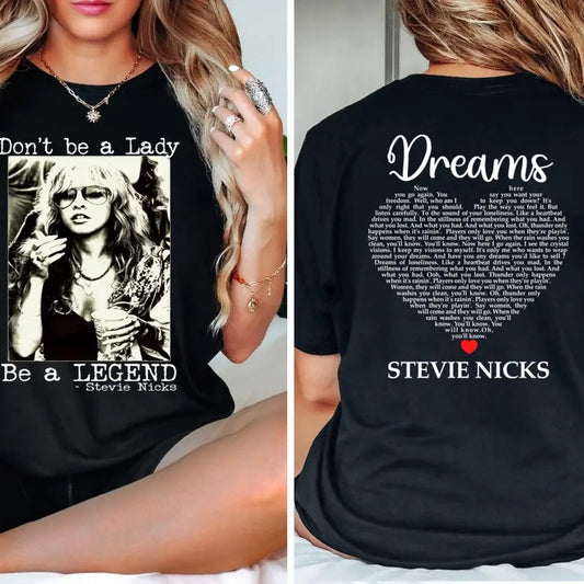 Stevie Nicks Dream 2 Sides Shirt, Stevie Nicks Fan Shirt Hoodie, Sweatshirt | InkThreadWorks.com