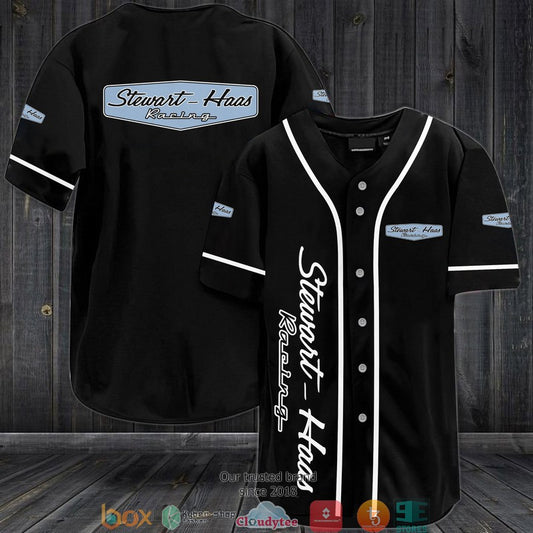 BEST Stewart-Haas Racing Car Team Baseball Jersey