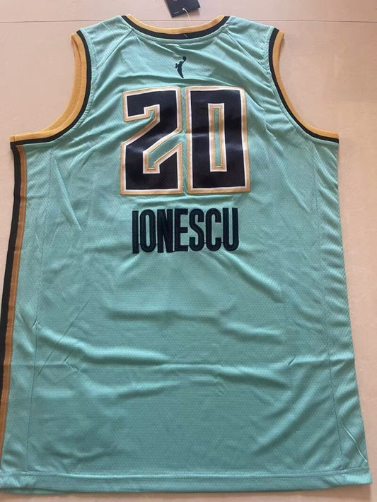 Stewart Laney-Hamilton #20 Sabrina Ionescu 20 # Green Style 1